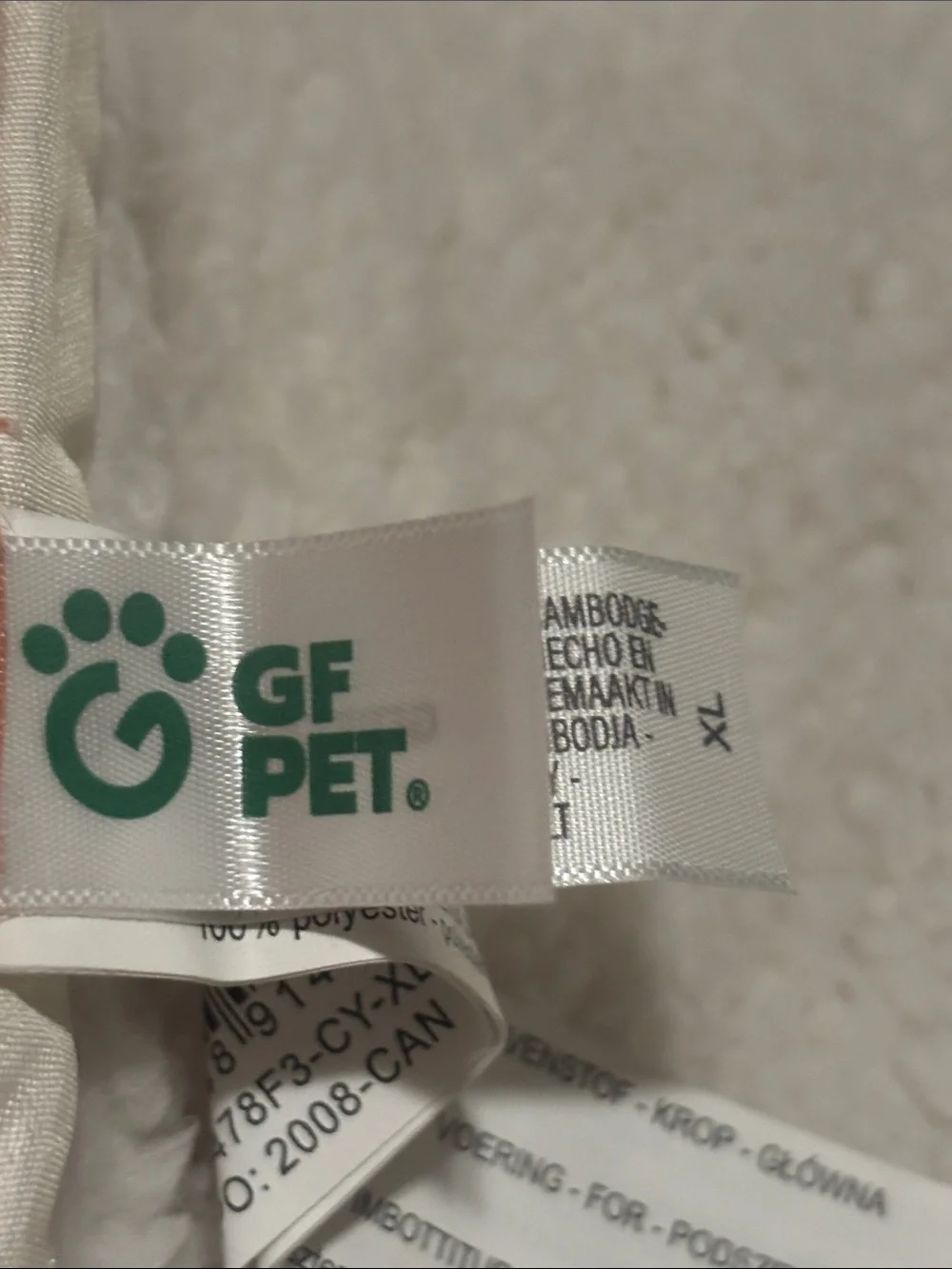NWT GF Pets Arctic Parka - Clay XL